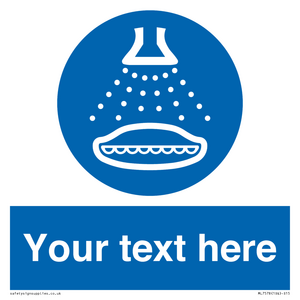 Custom start water spray in launch sequence